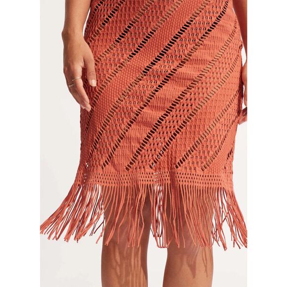 Seafolly Marrakesh Cover Up - Cinnamon - Picture 4 of 5